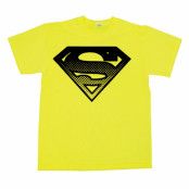 Superman Halftone Shield T-Shirt S