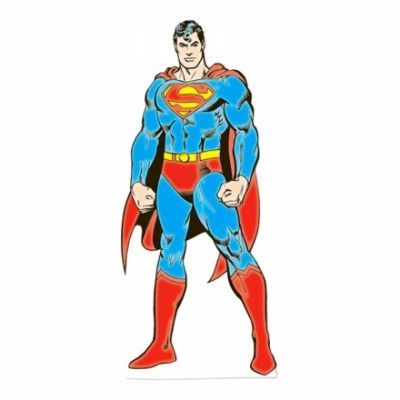 Superman Kartongvägg
