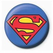 Superman - Logo - Button Badge 25mm