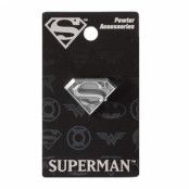 Superman - Logo - Pewter Lapel Pin