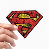 Superman Mash-Up Shield Sticker, Accessories