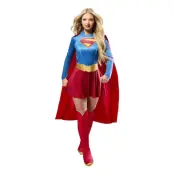 DC Comics™ Supergirl Deluxe Maskeraddräkt - Large