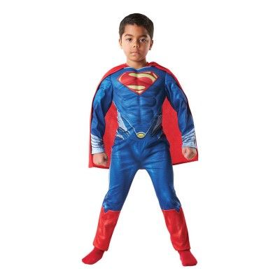 Man of Steel Superman Deluxe Barn Maskeraddräkt - Large