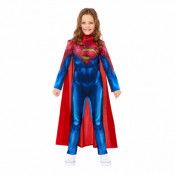 Supergirl Jumpsuit Barn Maskeraddräkt - X-Small