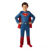 Superman Justice League med Muskler Barn Maskeraddräkt - Small