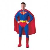Superman med Muskler Maskeraddräkt - Plus size