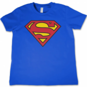Superman - T-Shirt Shield Blå