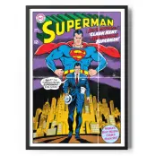 Superman Vintage Comic Book Cover