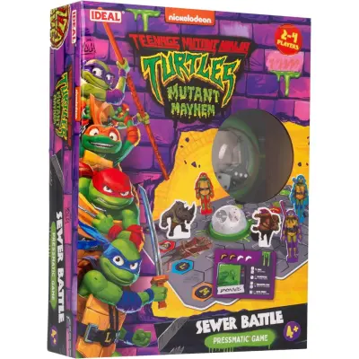 Ideal TMNT Sewer Battle Pressmatic Game