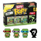 POP Teenage Mutant Ninja Turtles - Bitty 4-Pack - 8-Bit 2,5 cm
