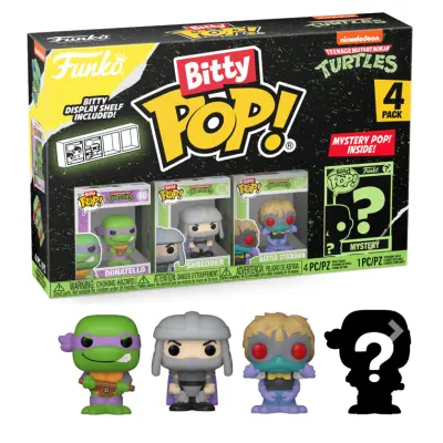 POP Teenage Mutant Ninja Turtles - Bitty 4-Pack - Donatello 2,5 cm