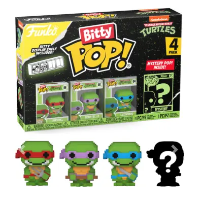 POP Teenage Mutant Ninja Turtles - Bitty 4-pack - TMNT 2,5cm