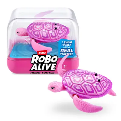 Robo Alive Robotic Turtles S1 - Pink