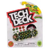 Teenage Mutant Ninja Tech Deck Fingerboard 96mm Entertainment Teenage Mutant Ninja Turtles 1/2 25 - Tech Deck -  Leksaksaffären