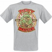 Teenage Mutant Ninja Turtles - Anime T-shirt - Party Master - S XXL - för Herr - grå