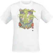 Teenage Mutant Ninja Turtles - Anime T-shirt - Team - S L - för Herr - vit