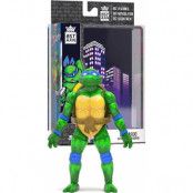 Teenage Mutant Ninja Turtles BST AXN Action Figure NES 8-Bit Leonardo Exclusive 13 cm