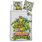 Teenage Mutant Ninja Turtles - Duvet Cover 140x200cm + 65x65cm