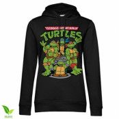 Teenage Mutant Ninja Turtles Group Girls Hoodie, Hoodie