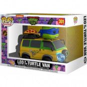 Teenage Mutant Ninja Turtles - Leon in the Turtle Van (Pop! Ride Super Deluxe) vinylfigur 301 - Funko Pop! - Funko Shop Europe