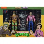 Teenage Mutant Ninja Turtles Rat King and Vernon pack 2 figures 18cm