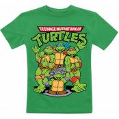 Teenage Mutant Ninja Turtles T-shirt - Barn - Group - 140 152 - för barn - grön