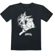 Teenage Mutant Ninja Turtles T-shirt - Barn - Turtle Power - 104 - för barn - svart