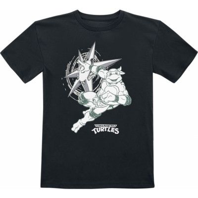 Teenage Mutant Ninja Turtles T-shirt - Barn - Turtle Power - 104 - för barn - svart