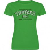 Teenage Mutant Ninja Turtles T-shirt - NY 1984 - S XXL - för Dam - grön