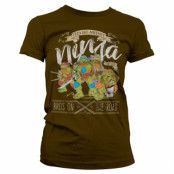 TMNT - Bros On The Road Girly Tee, T-Shirt