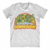 TMNT - Cowabunga V-Neck T-Shirt, V-Neck T-Shirt