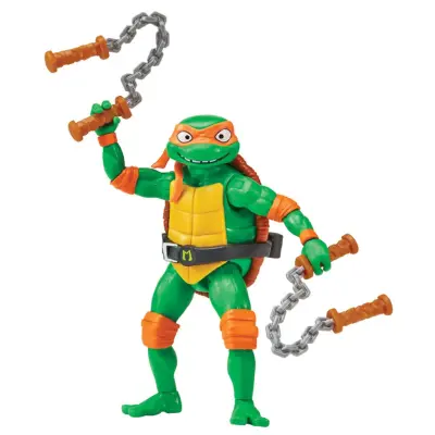 TMNT Mutant Mayhem Basic Figure (Michelangelo The Entertainer)