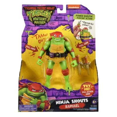TMNT Mutant Mayhem Ninja Shouts Raphael (83354)