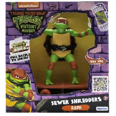 TMNT Mutant Mayhem Sewer Shredders (Raph)