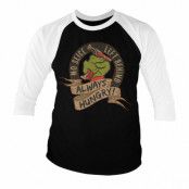 TMNT - No Slice Left Behind Baseball 3/4 Sleeve Tee