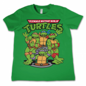TMNT Teenage Mutant Ninja Turtles - T-Shirt Group - Grön