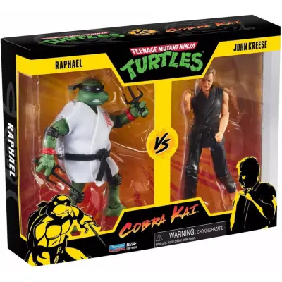 Tmnt Vs Cobra Kai 2-Packs Raphael Vs John Kreese