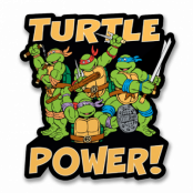 Turtle Power Sticker, Accessories