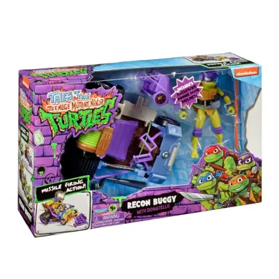 Teenage Mutant Ninja Turtles Fordon med figur Recon Buggy with Donatello - Turtles -  Leksaksaffären