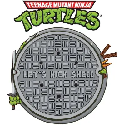 Turtles LP - Teenage Mutant Hero Turtles: Le'ts kick Shell - för