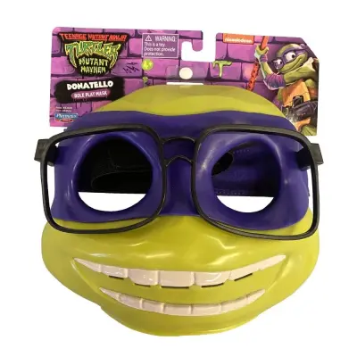 Teenage Mutant Ninja Turtles Mutant Mayhem Donatello Mask - Turtles -  Leksaksaffären