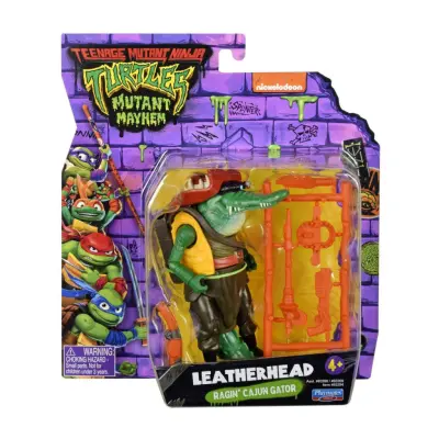 Teenage Mutant Ninja Turtles Mutant Mayhem Figur Leatherhead - Turtles -  Leksaksaffären