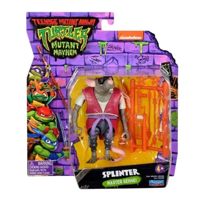 Teenage Mutant Ninja Turtles Mutant Mayhem Figur Splinter - Turtles -  Leksaksaffären