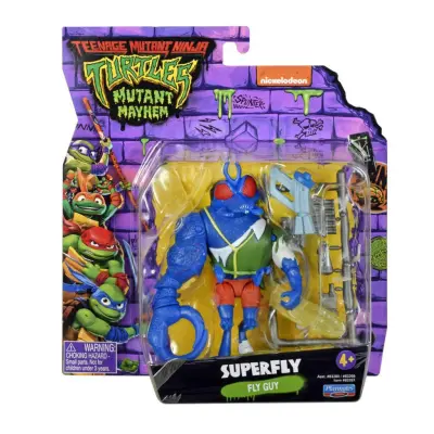 Teenage Mutant Ninja Turtles Mutant Mayhem Figur Superfly - Turtles -  Leksaksaffären