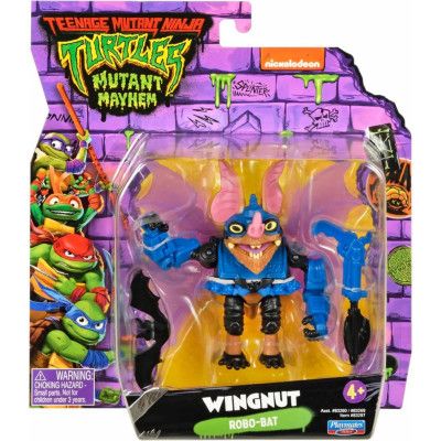 Teenage Mutant Ninja Turtles Mutant Mayhem Figur Wingnut - Turtles -  Leksaksaffären