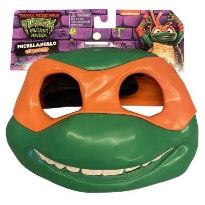 Teenage Mutant Ninja Turtles Mutant Mayhem Michelangelo Mask - Turtles -  Leksaksaffären