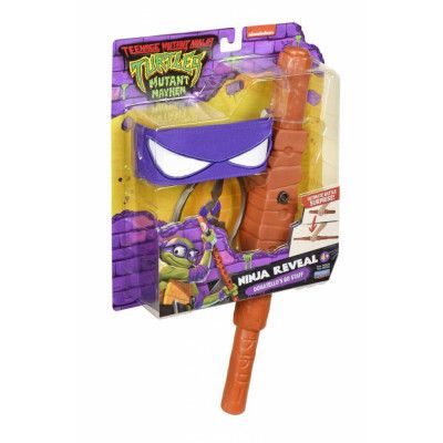 Turtles Mutant Mayhem Ninjautrustning Donatellos Bo Staff