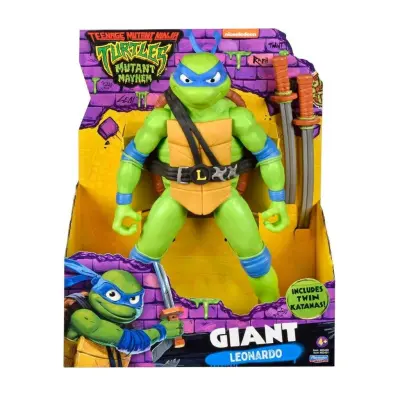Teenage Mutant Ninja Turtles Mutant Mayhem Stor Figur 30cm Leonardo - Turtles -  Leksaksaffären