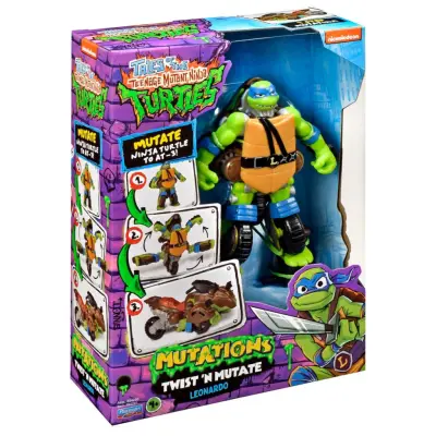 Teenage Mutant Ninja Turtles Mutations Twist n Mutate Leonardo - Turtles -  Leksaksaffären