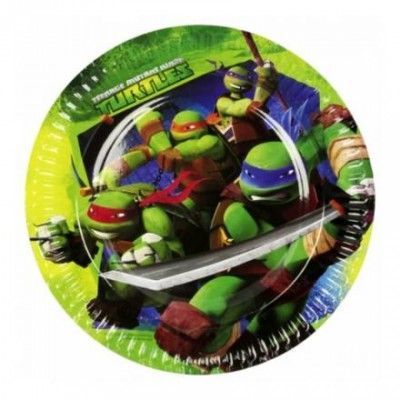 Turtles Tallrikar - 8-pack
